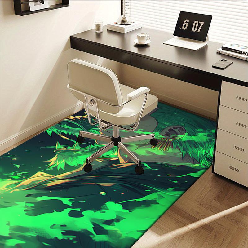 Office Carpet: Dragon Design Sofa Rug for Chair Protection