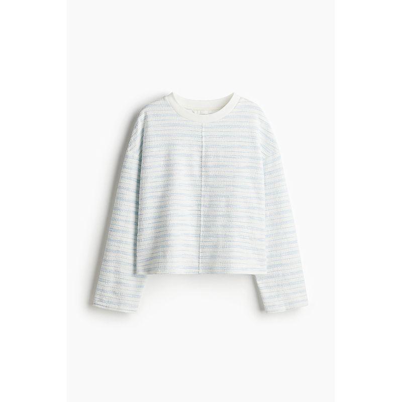 

HM Women s T-shirt 2025 Autumn New Arrival Comfort and Casual Texture Sense Jersey Light Autumn Series Long Sleeves Tops 1278055