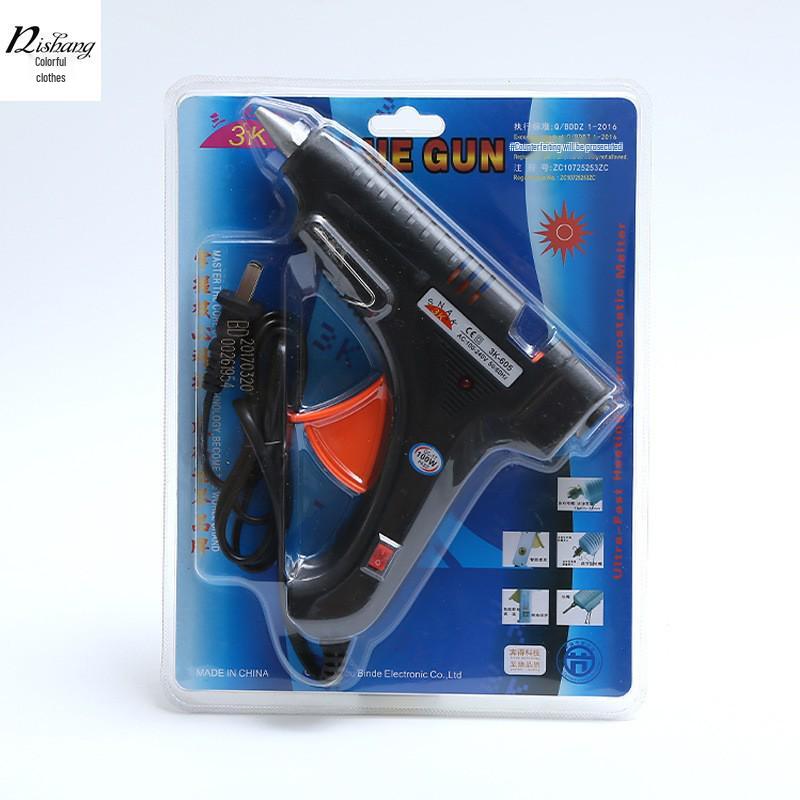 Ni Chang Saide Electric Hot Glue Gun & Hot Melt Glue Sticks for Flower Bouquet Packaging.