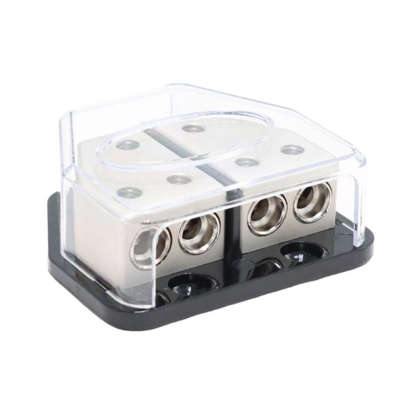 Universal Automotive Car Stereo Wiring Splitter Box Block Metal Plastic Construction Hassle Less Motorhome Installation