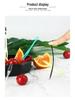 Transparent Colored Disposable Fruit Forks, Cake & Dessert Picks - Pack of 500 Pieces