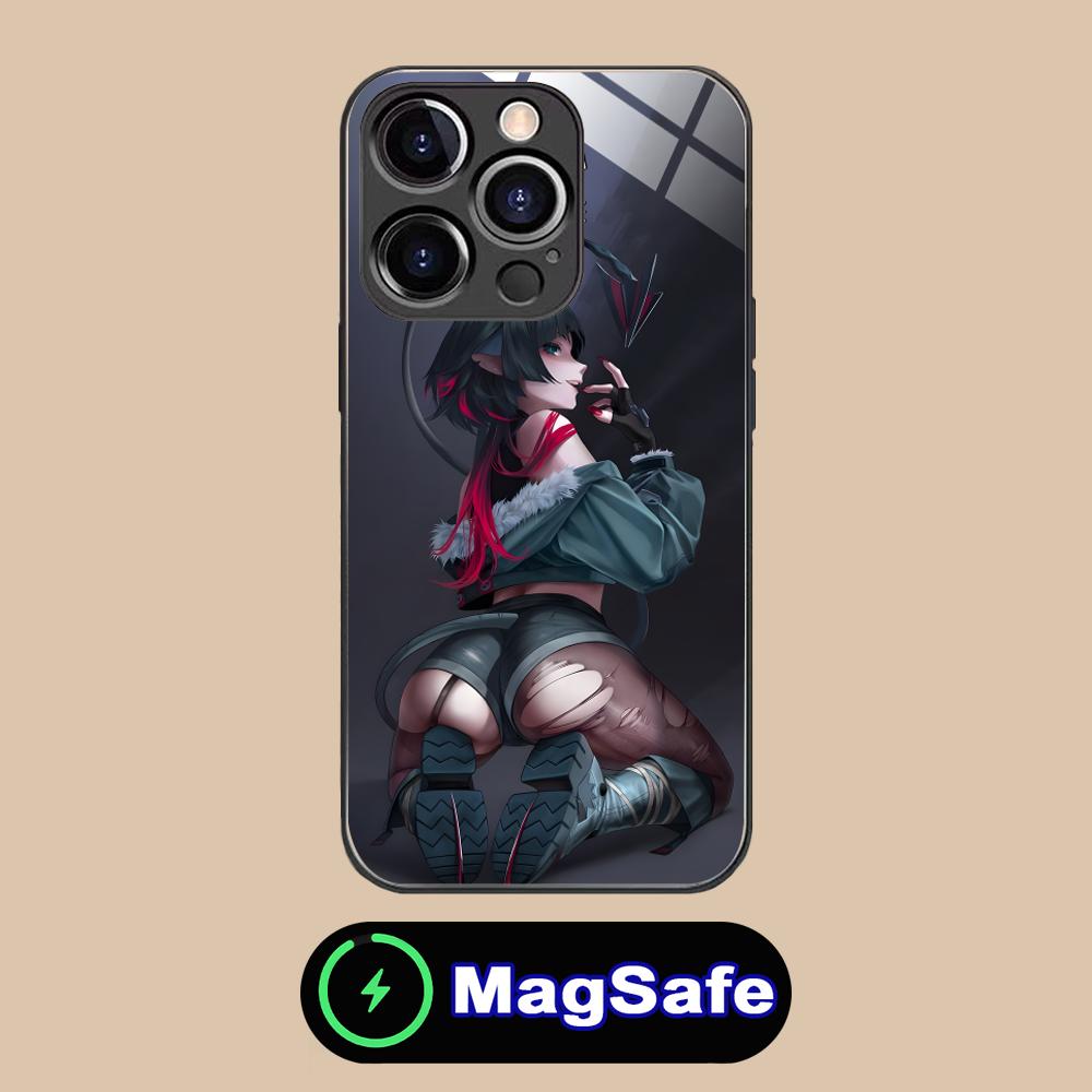 Zenless Zone Zero Jane Doe Phone Case for iPhone 17 16 15 14 13 12 11 Air Pro Max Plus Mini MagSafe Glass Colorful Cover Pretty