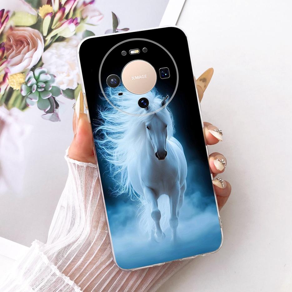 For Huawei Mate 80 5G Case VYG-AL00 Stylish Butterfly Painted Cover Soft Slim Phone Case For Huawei Mate 80 Pro Mate80 5G Fundas