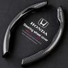 ABS Carbon Fiber Car Steering Wheel Cover Accessories For Civic Accord Crosstour Spirior Odyssey Avancier UR-V Sienna CR-Z