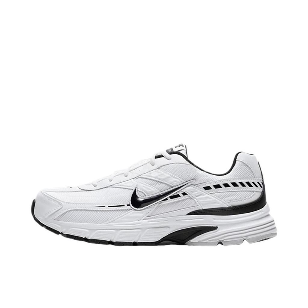 Nike Initiator Cushioning Breathable Low top Running Shoes Unisex Black 394055-100(Team1361- )