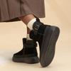 New Winter Women's Boots High-top Snow Boots Thickened Plush Warm Simple And Versatile Comfortable Outdoor Non-Slip Cotton Shoes
