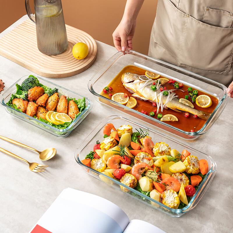 

Onlycook High Borosilicate Glass Baking Dish