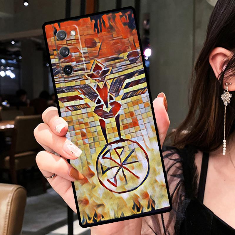 Yazidis Flag Phone Case For Samsung Galaxy S22 Ultra S20 S21 FE Note 20 Note 10 S8 S9 S10 Plus Cover