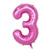 40 Inch Giant Red Number Large , Birthday Decoration, Party, Anniversary Item Decoration