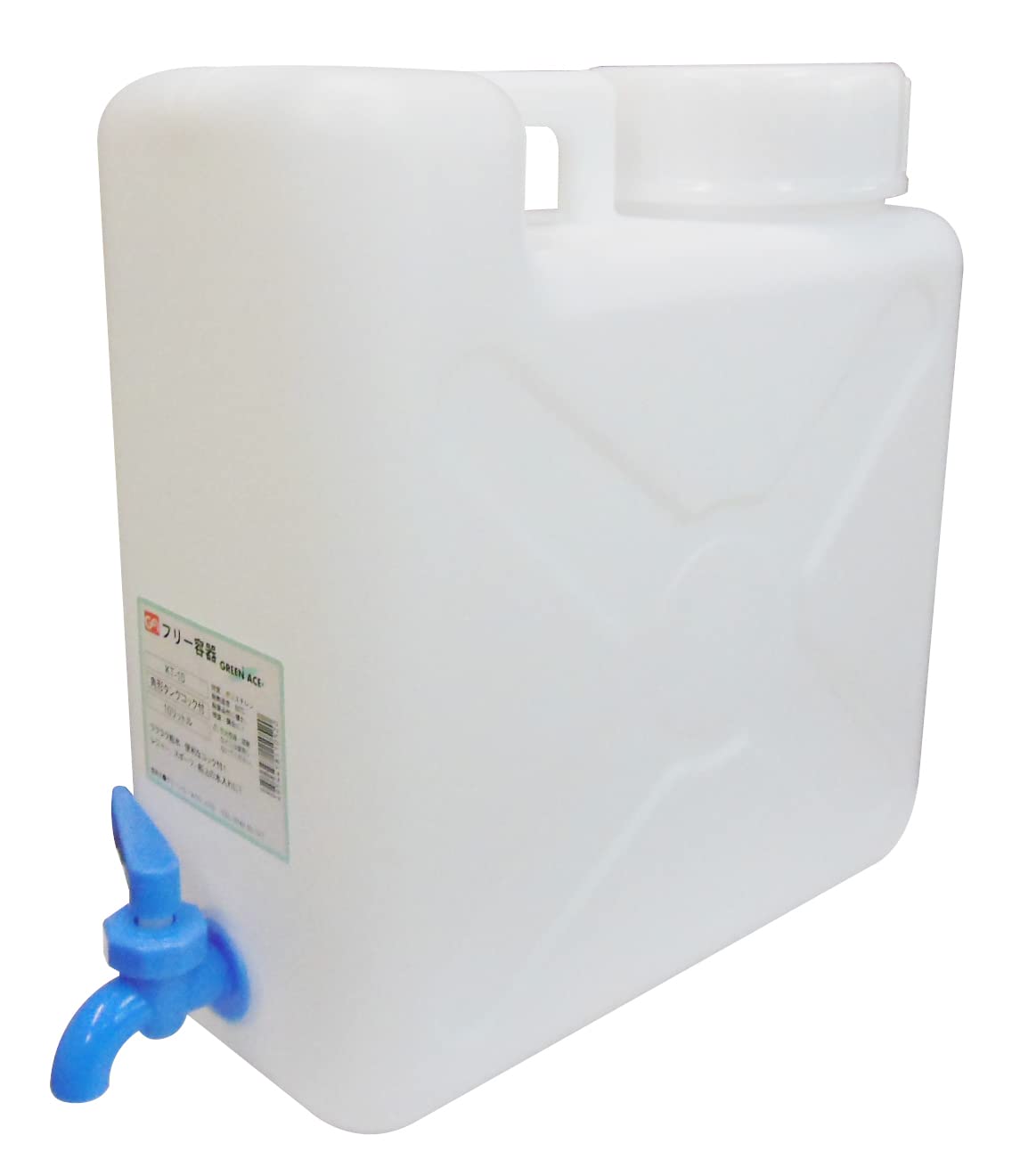 

Sankyo Corporation GA квадратний бак 10л (з півнем) KT-10 білий