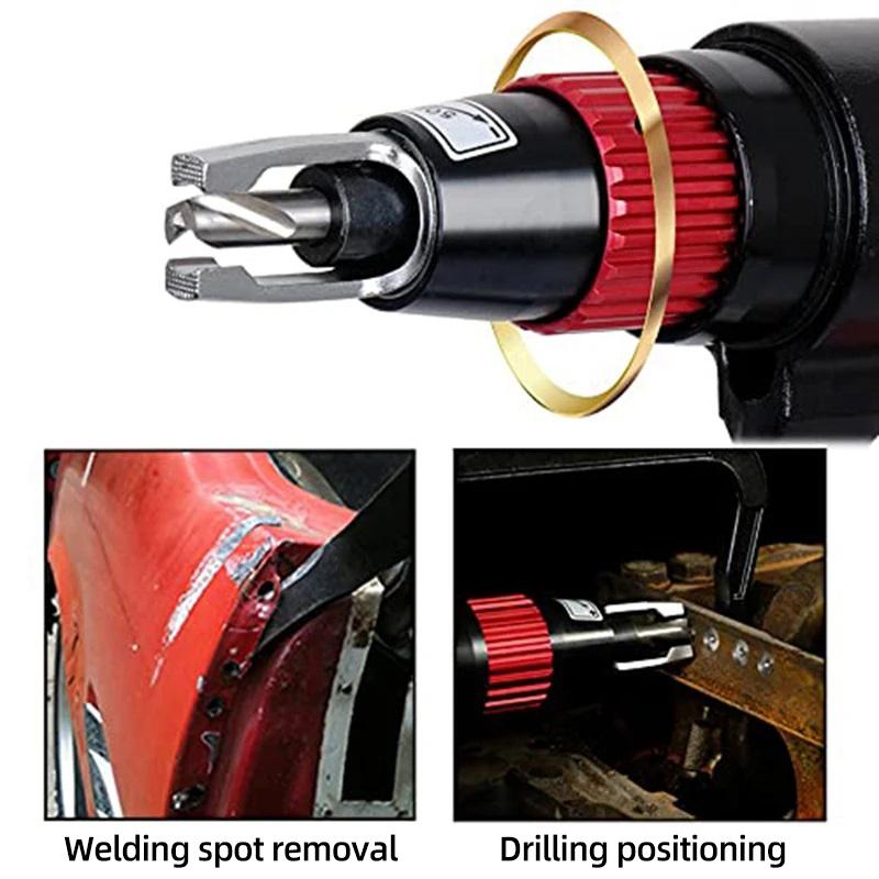HSS Double Sided Rotary Spot Welding Broca Metal 8 Sided Cutter 9.5mm Bitum Remover Drill Bit Hole Opener Cutter Spot Weld Tools