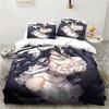 Albedo Overload 3D Print Bedding Set Single Twin Full Queen King Size Bed Set Adult Kid Bedroom Hentai Anime Girl Bedding Gift