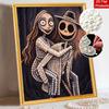 Halloween Pearl Painting Set Love Couple 5D DIY Pearl Art Home Bedroom Wall Decor Handmade Gift Holiday Decorative Crafts Supplies