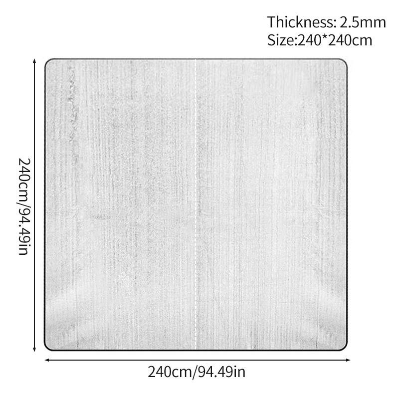 Outdoor Portable Picnic Mat Camping Foam Foil Mat Camping Tent Picnic Pad Moisture-proof Beach Mat Aluminum Film Foldable