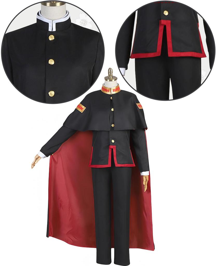 Cosplay Cosplay Kostüm HZ [NOKIJP] Hanako-kun aus Toilet-Bound Kostüm, Hanako-kun Uniform, Hanako-kun aus Toilet-Bound (Hanako-kun, M)