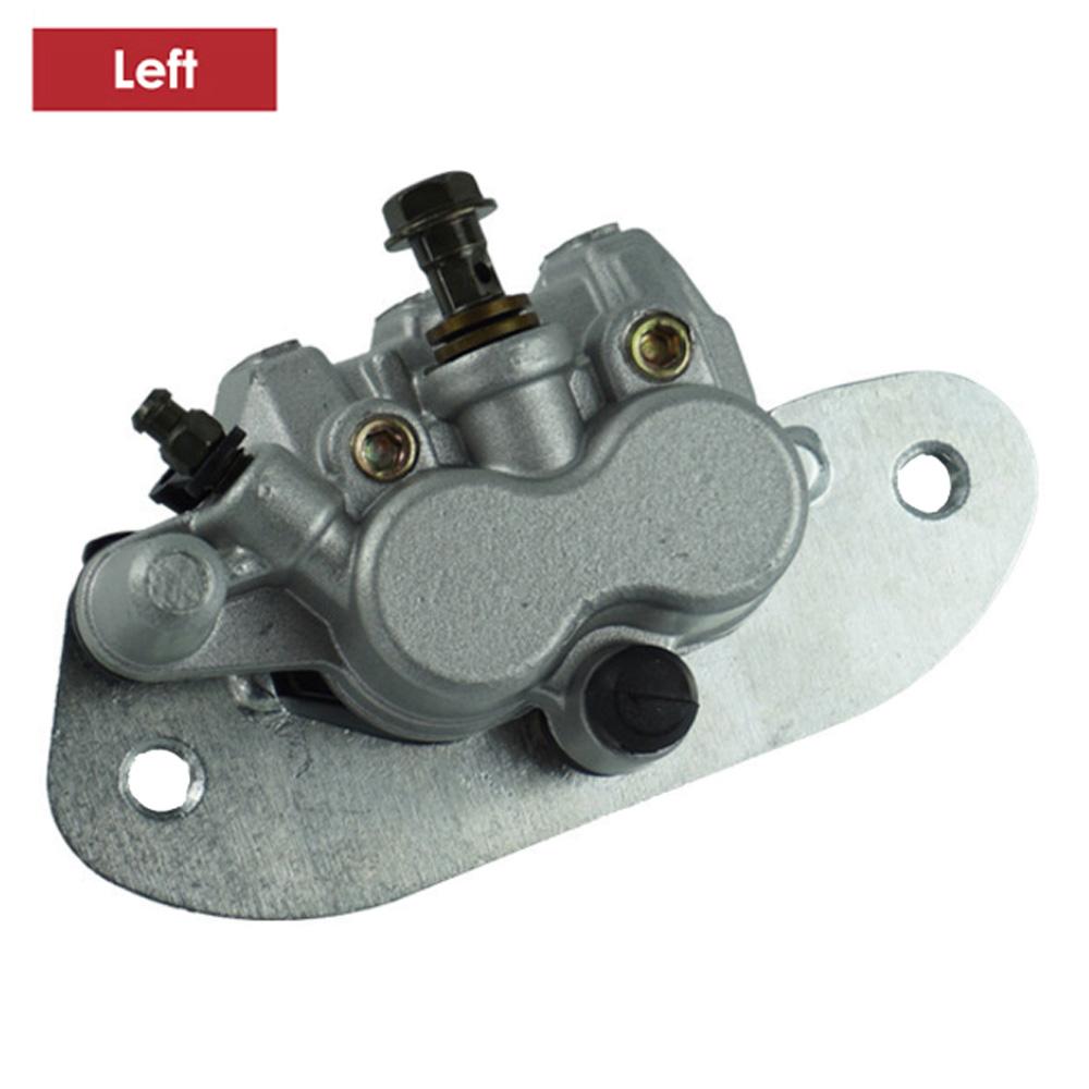 Refit Motorcycle Rear Left Right Brake Caliper Disc Brake Pump Adapter With Pads For Yamaha Rhino 700 4X4 2008-2013 Left
