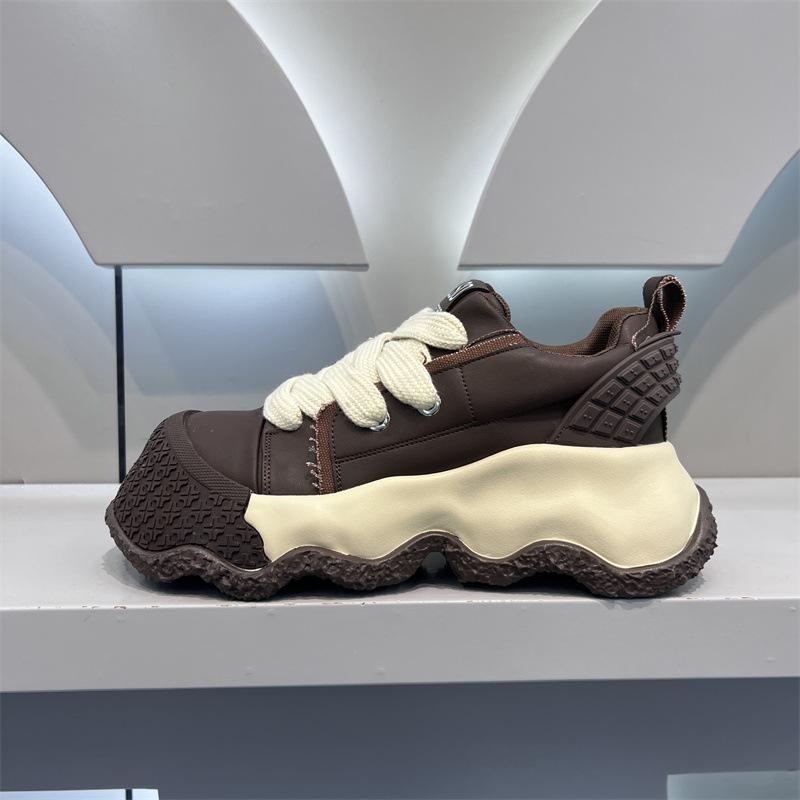 

High-end design anti-fit anti-skid tide shoes autumn new soft-soled casual shoes glsd 43 хакі