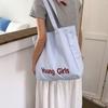 New Canvas Bag Women's Large-capacity Casual Versatile Fashion Shoulder Bag