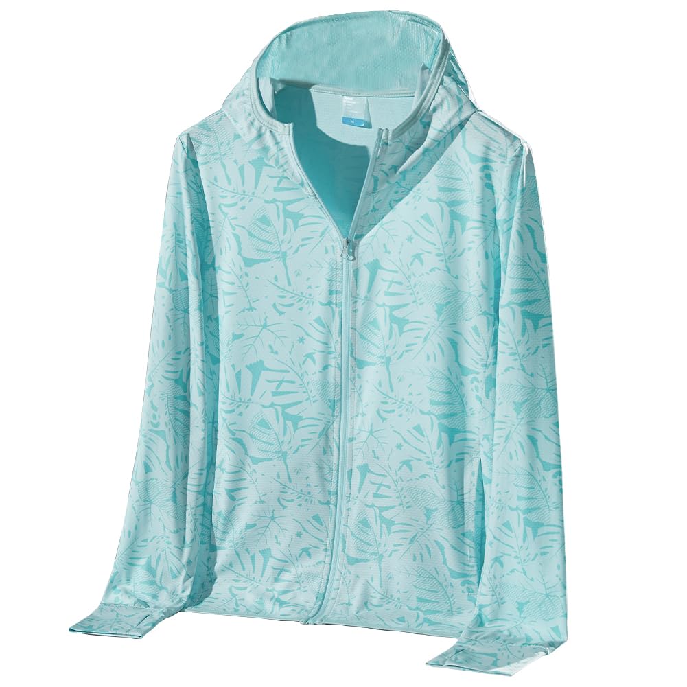 

DMFU Women s Ice Silk Rash Guard, UV Protection, Cooling to the Touch, UV Protection, UPF 50+, Lightweight, Summer Rash Guard for Sun Protection