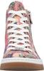 Кроссовки Rieker High-Top Sneaker (N3945) pink multi