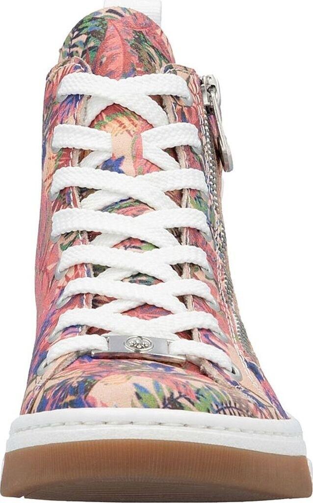 Кроссовки Rieker High-Top Sneaker (N3945) pink multi