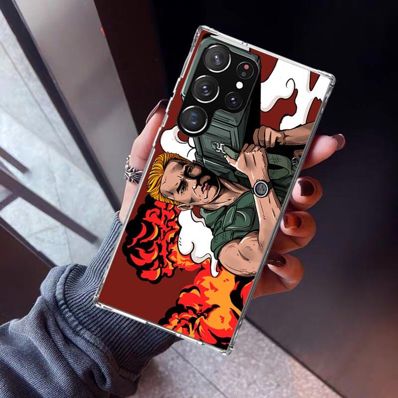

Arnold Schwarzenegger Terminator Phone Case For Samsung Galaxy S23 S24 S25 Ultra S22 + S21 Plus S20 FE Cover S10 S25U Silicone P Samsung S23 Plus