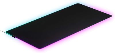 SteelSeries Podkładka pod mysz do gier RGB, duża, gumowa podstawa x 59 cm x QcK Prism 3XL 63512, antypoślizgowa, 12,2 cm, 0,4 cm