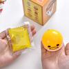 2/5PCs Egg Yolk Squeezing Stress Relieving Ball Yellow Goop Stress Relieving Toy Fun Squeezing Difficult Anti Stress Nausea Egg