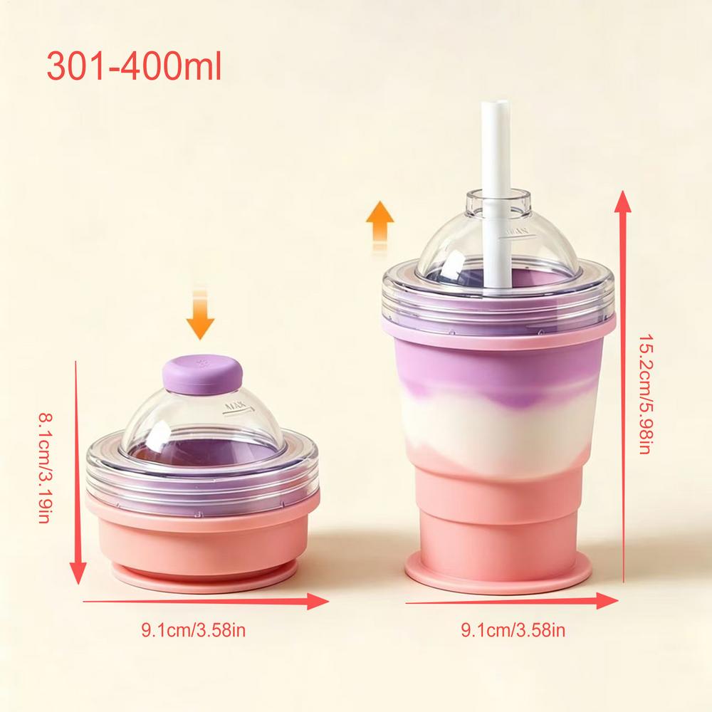 Ice Mold Bottle With Straw Leak-Proof Coffee Drinking Bottle With Lid Ice Sphere Maker Cup For Home Office Dorm Room Travel