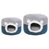 Cat Beds Cartoon Dog Kennel Pet House Bed Cats Plush House Cushion Thicken Cat Sleeping Bed Kitten Half Enclose/Open Bed