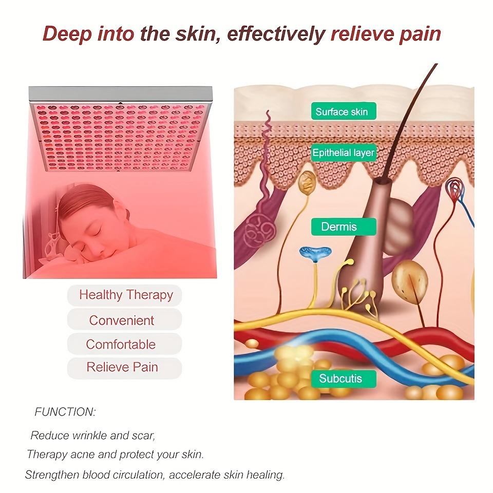 Combo Light Panel Lamp Red Light Panel Infrared Light For Skin Care Therapy Lamp Device LED Light For Skin Body Face Beauty Tool