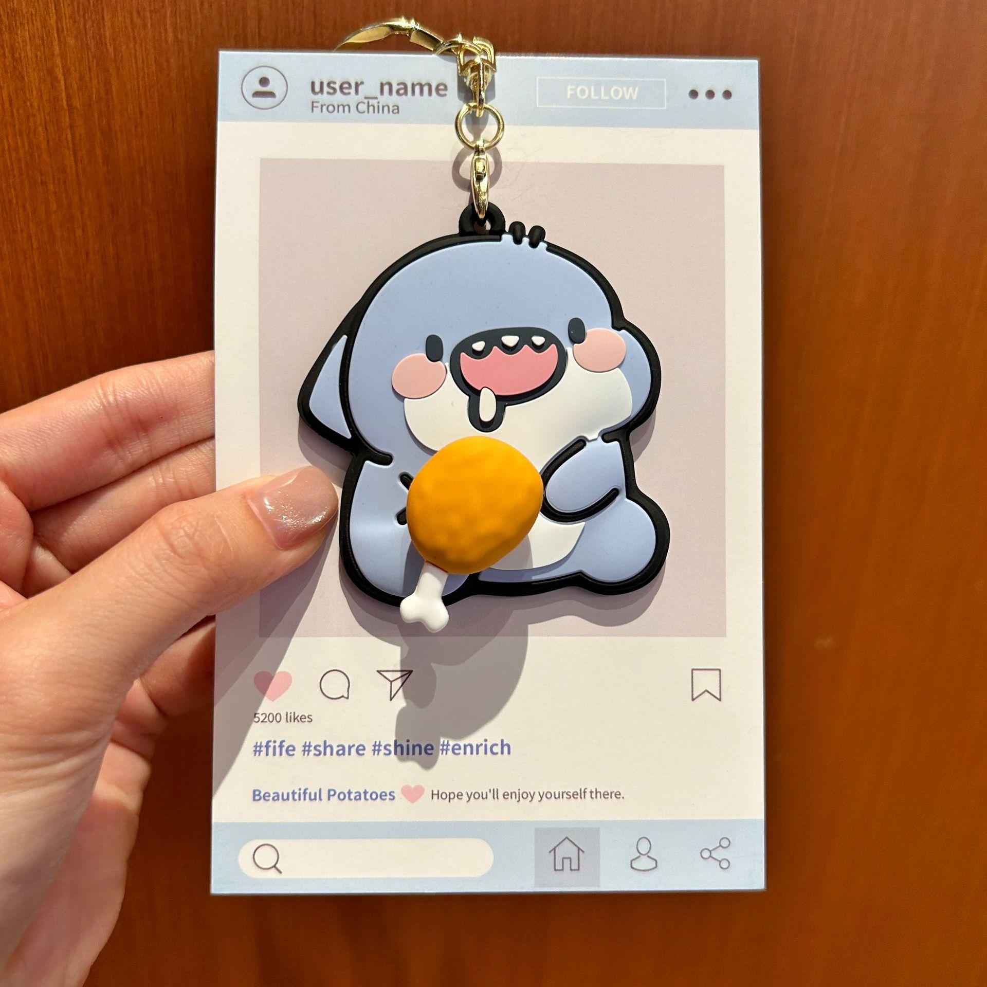 Creative Cartoon Keychain Doll Pendant Cute Bag Keychain Pendant Small Gift