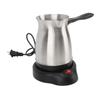 Dual Protection Coffee Maker Machine Pot Silver Milk Pot Electric Heating Coffee Pot  For Kitchen