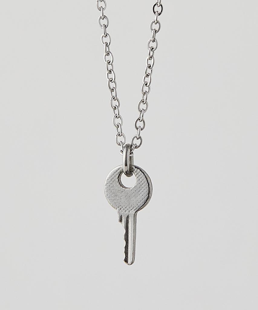 Bicycletrophy Bicycle Key Necklace 01 (All Surgical Steel)