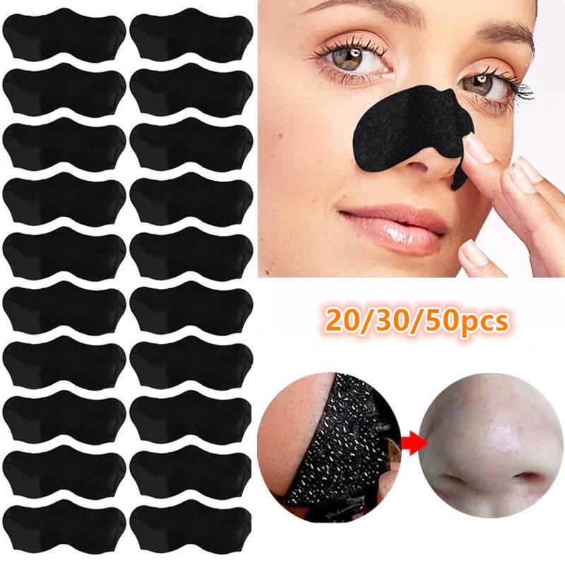 20/30/50Pcs Alcohol-Free Nose Cleaning Strips – Deep Cleansing Pore Patches For Excess Oil Removal Refined Skin