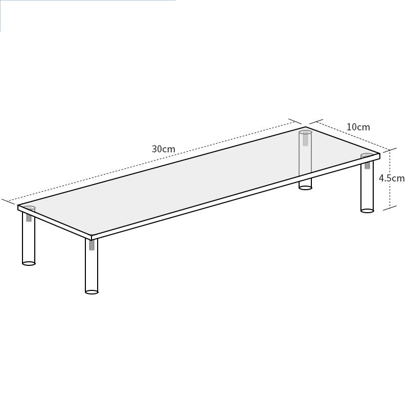 Clear Acrylic Display Riser Stand for Funko POP Figures, Cupcake Cosmetic Perfume Clay Doll Jewelry for Display Stand Organizer