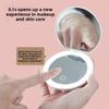 Smart UV Sunscreen Detection Beauty Mirror LED Cosmetic Mirror For Facial Skin Care Daily Makeup Grooming Use