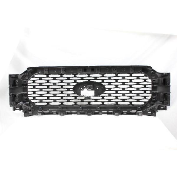 2021-2023 F150 Bright Black Style Front Upper Grille ML3Z8200LBPTM