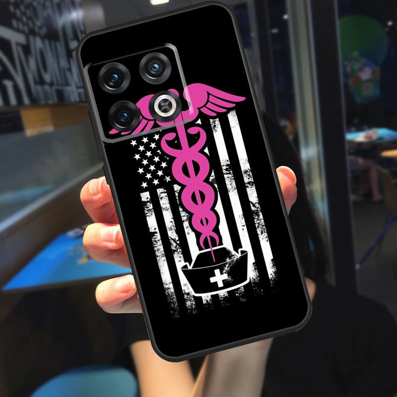 I'm A Nurse Quotes Funda For OnePlus 13R 13 12 R 11 9 10 Pro 8T 9RT 10T OnePlus Nord CE 4 2 3 Lite N20 N30 Case