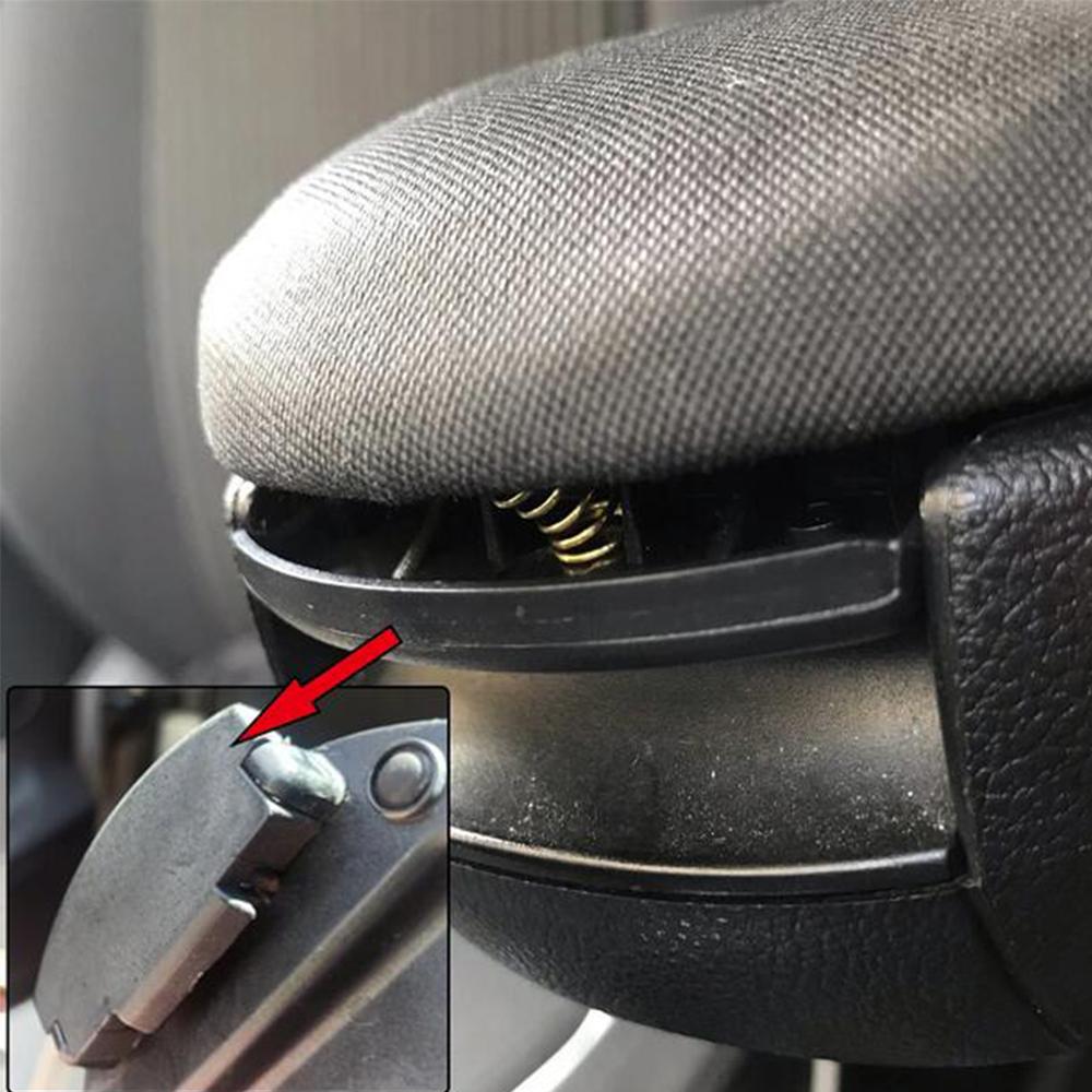 1 set 3B0868445 Car Armrest Lid Center Console Cap Latch Cover Clip For VW Golf