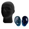 PLEAVIT Binaural Microphone, Ear-Shaped Dummy Head, Mannequin Set, DIY Stand, Installation