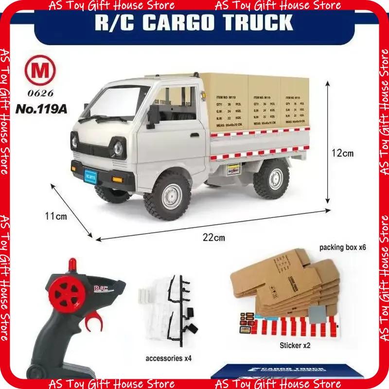 Rc Cargo Truck No 119A 1 16 Scale Simulation Electric Remote Control Vehicle With Cargo Boxes For Adult Hobby Holiday Gift