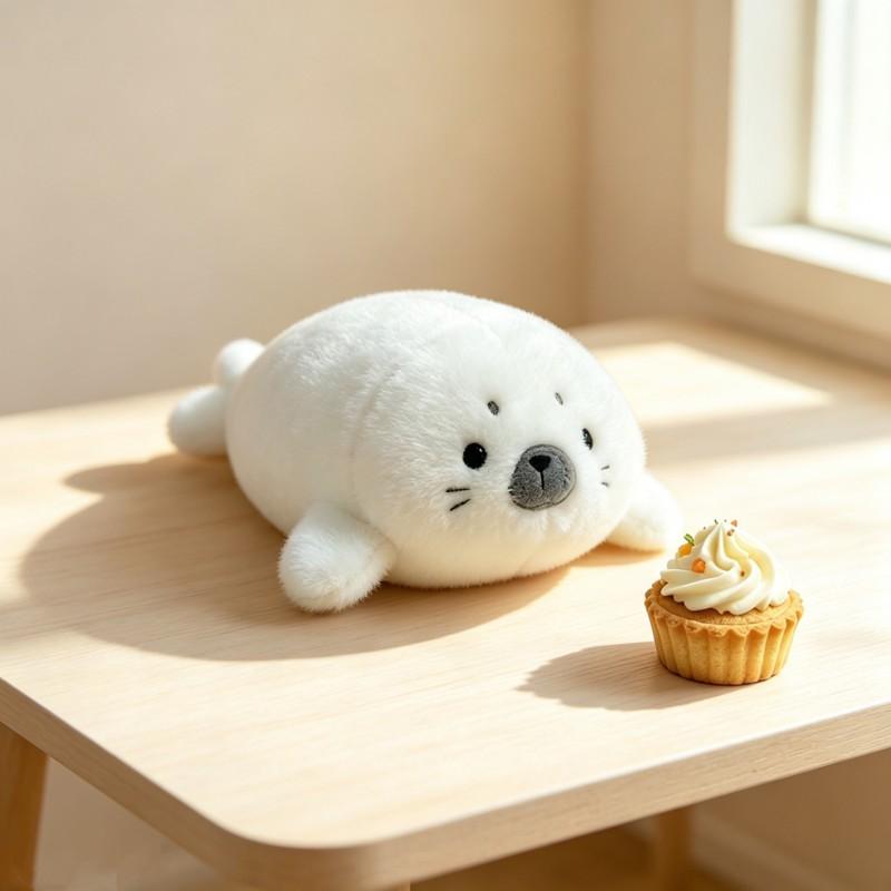 Cute Plush Animal Doll Soft Stuffed Pillow Decompression Sleep Companion Kids Gift