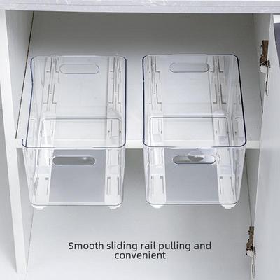 "Multi-Purpose Pull-Out Basket with Slide Rail for Kitchen, Bedroom, Dormitory Storage"