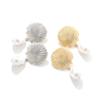 Digadagu Shell Imitation Pearl Dangle Earrings Metal Sea Animal Earrings New Women's Classic Jewelry AccessoriesZAA