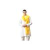 Weavers Villa Poly Silk Ethnic Woven Dupatta For Men ( . Mtrs)