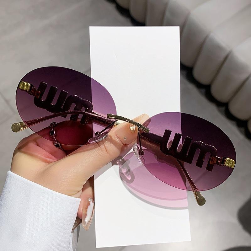 JYL TS Sunglasses Frameless Diamond UV Square/90348 B-572 полночь