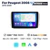 Navifly 8-Core Android Car Radio For Peugeot 2008 208 Series 2012-2018 Multimedia Player GPS Navigation Carplay Stereo Autoraido