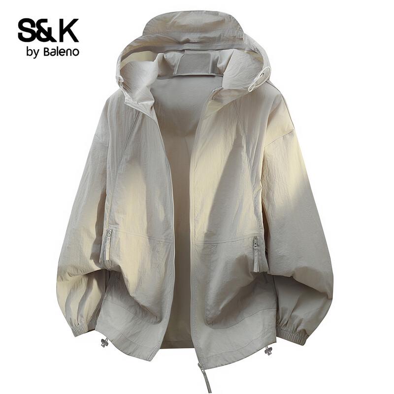 Baleno S&K Men's Ice Silk Sun Protection Hoodie