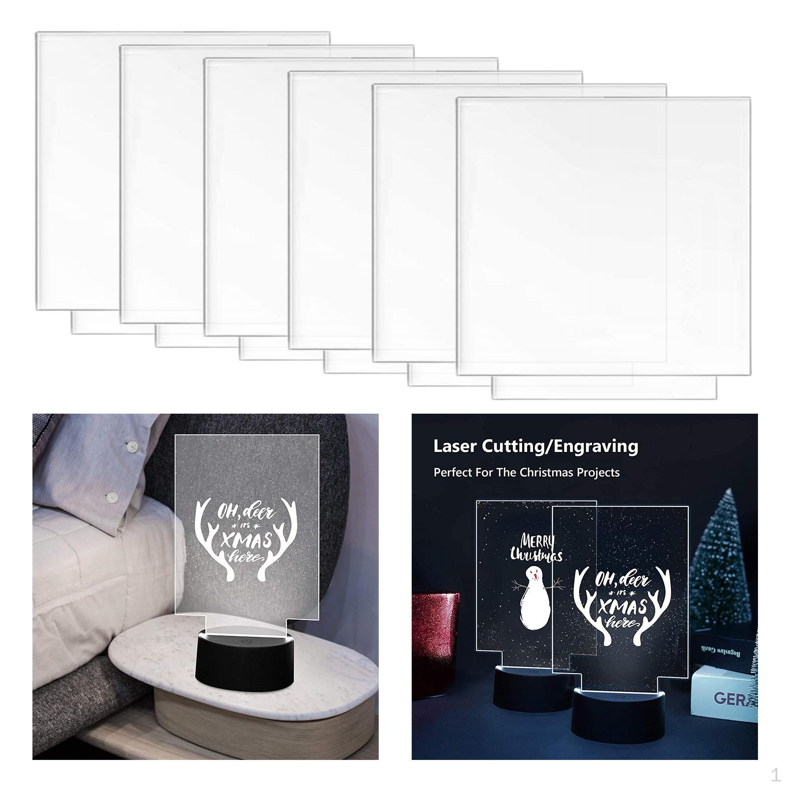 

Acrylic for Sign DIY Display Crafts Square